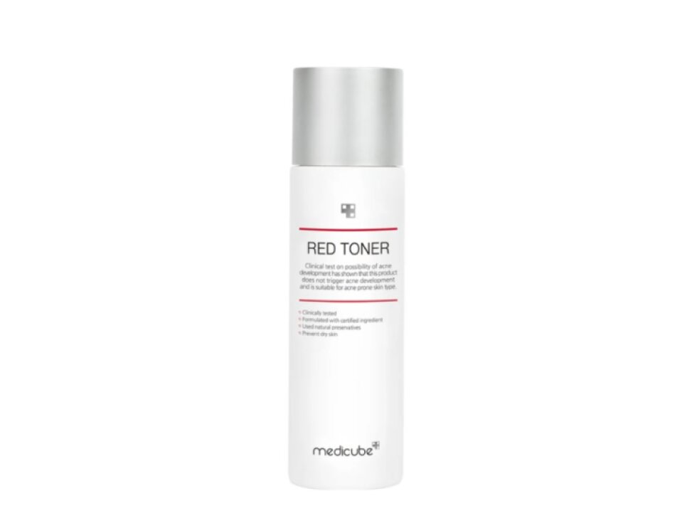 MEDICUBE - RED TONER 2.0 - Zklidňující toner pro problematickou a citlivou pleť 100 ml