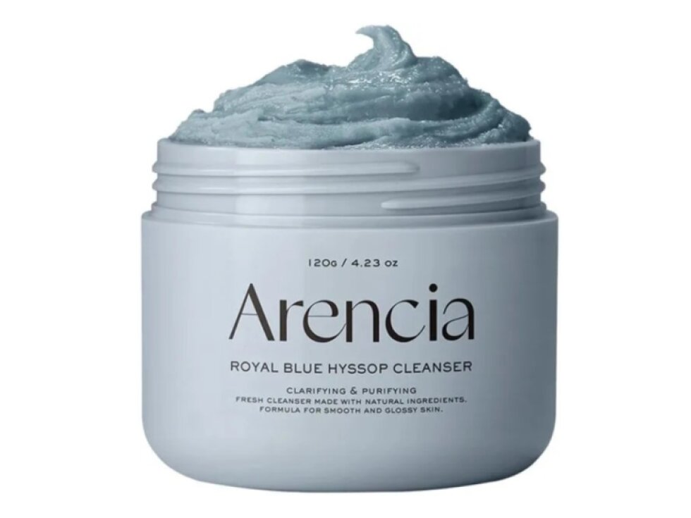 ARENCIA - BLUE HYSSOP CLEANSER - Zklidňující čisticí gel s hyssopem a mořskou vodou 120 g