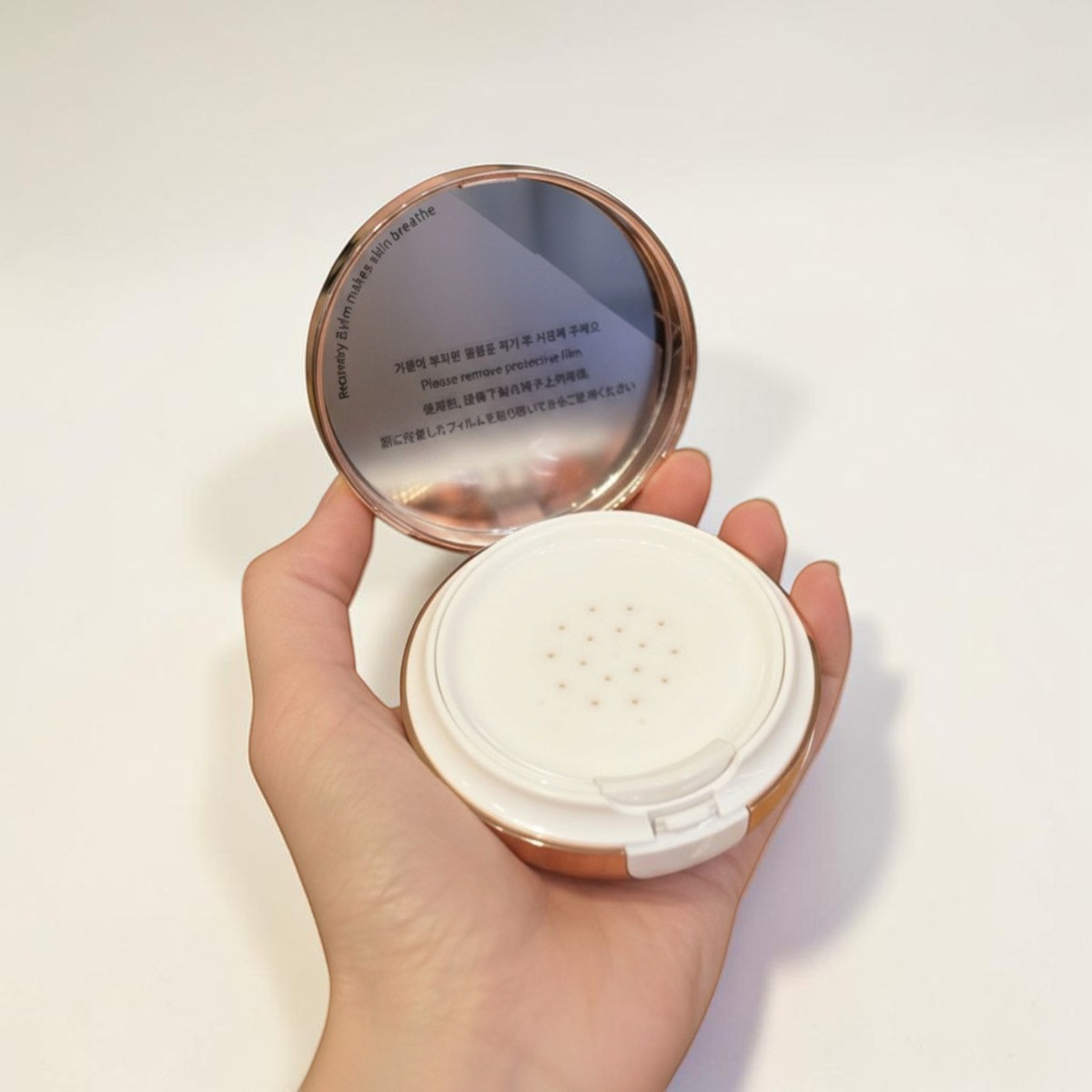 Exomere - Recovery Balm Plus - Regenerační cushion make-up s exosomy Hallabong, peptidy a SPF 35 PA++ - odstín 25, 15 g