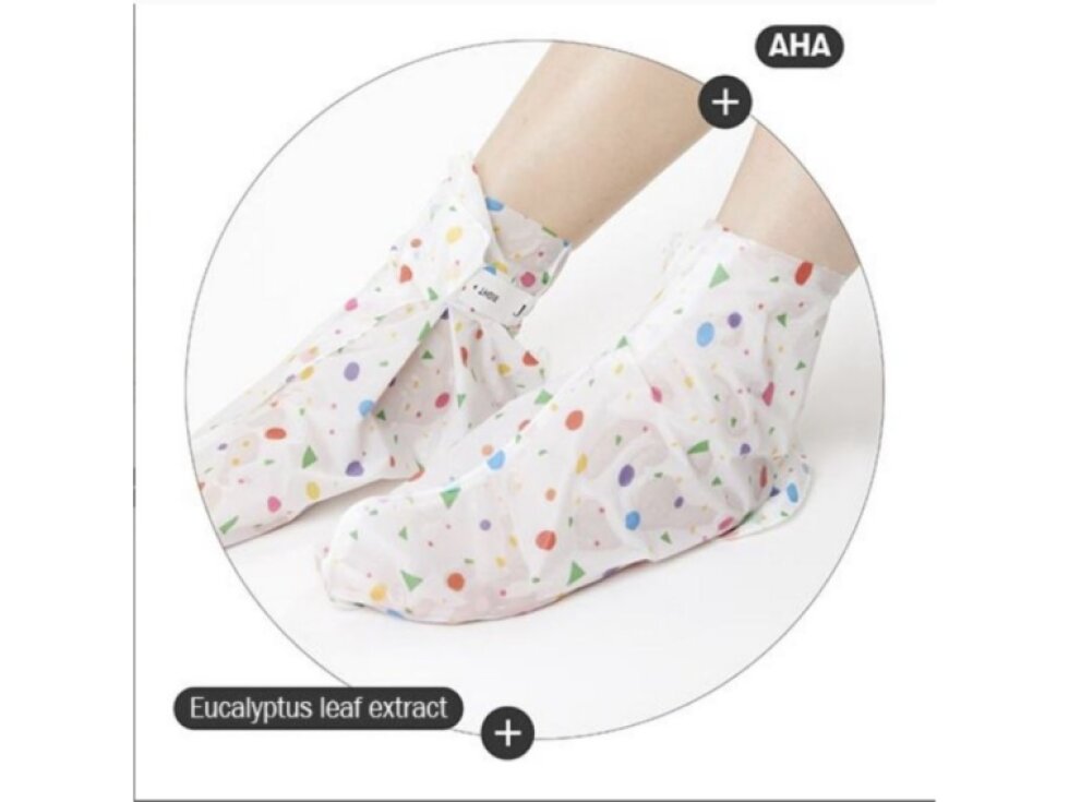 VT - REEDLE SHOT FOOT PEELING MASK - Exfoliační maska na chodidla s AHA/BHA a CICA pro jemná a hladká chodidla 1 pár