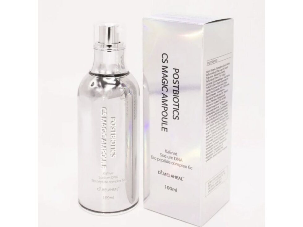 Dr. MELAHEAL - POSTBIOTIC CS MAGIC AMPULE - Regenerační sérum s postbiotiky, Sodium DNA a peptidy 100 ml