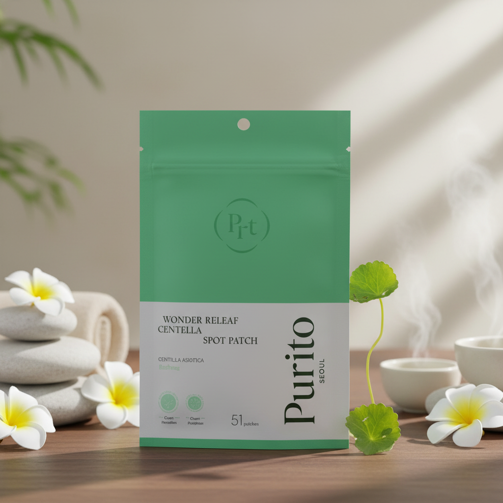 PURITO SEOUL - WONDER RELEAF CENTELLA SPOT PATCH - Léčivé náplasti na akné 51 ks