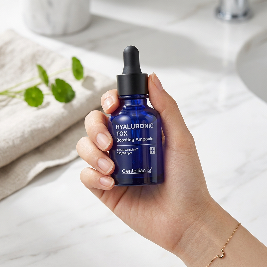 Centellian24 - Hyaluronic Tox Boosting Ampoule - Hydratační ampule s 10 druhy kyseliny hyaluronové, ceramidy a peptidy 30 ml