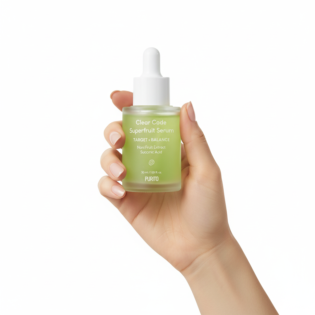PURITO SEOUL - CLEAR CODE SUPERFRUIT SERUM - Čisticí a zklidňující sérum pro problematickou a citlivou pleť 30 ml