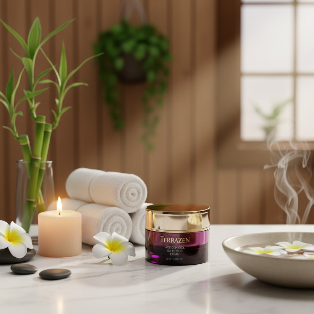 TERRAZEN - AGE CONTROL NUTRITION CREAM - Výživný protivráskový pleťový krém pro suchou a zralou pleť50 ml