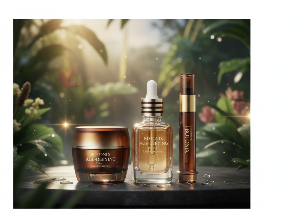 IPSE PREMIUM - BOTONIX AGE SADA - Luxusní protivrásková sada s peptidem SNAP-8 pro viditelné vyhlazení, zpevnění a obnovu pleti 3 ks