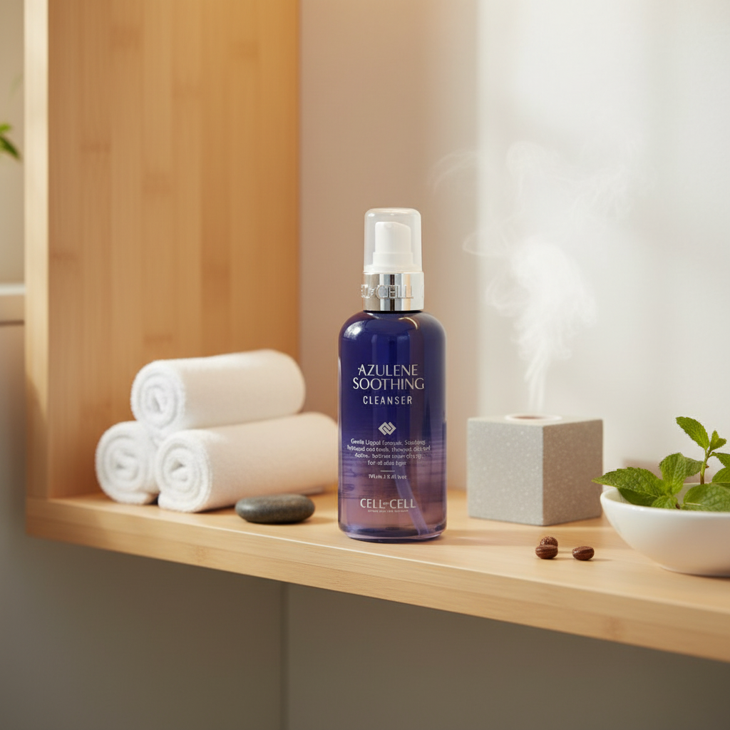 CELL BY CELL - AZULENE SOOTHING CLEANSER - Jemný čistící gel pro citlivou a podrážděnou pleť 160 ml