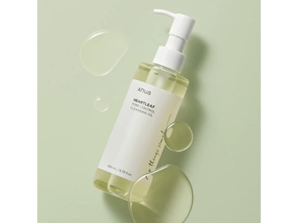 ANUA - HEARTLEAF PORE CONTROL CLEANSING OIL - Čisticí olej pro kontrolu pórů s houttuynií srdčitou 200 ml
