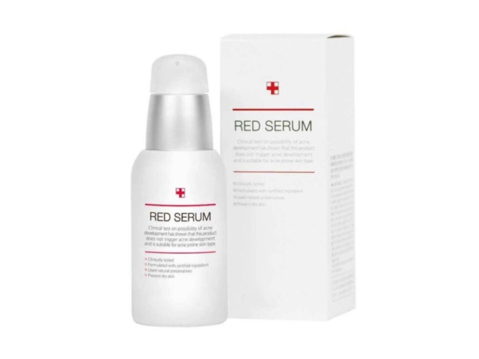 MEDICUBE - RED SERUM 2.0 - Zklidňující sérum pro problematickou a aknózní pleť 30 ml