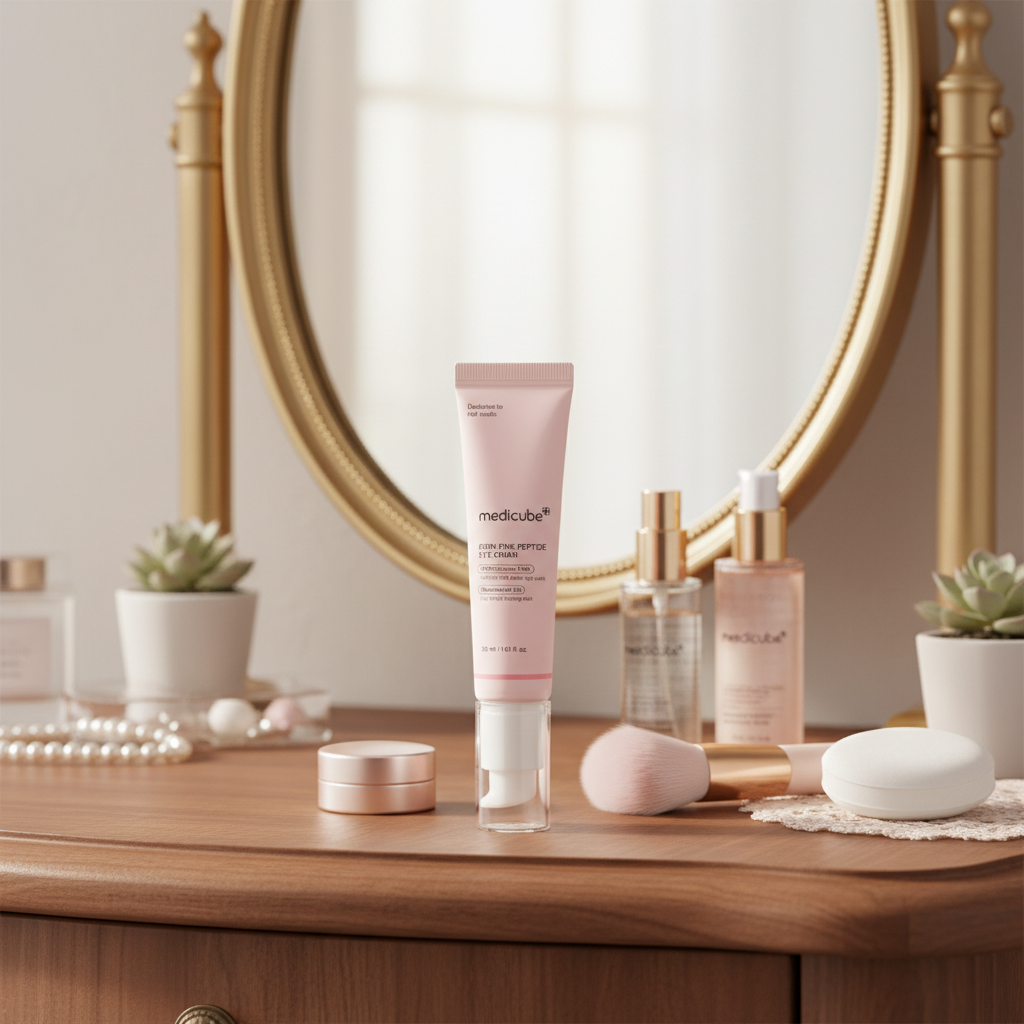 Medicube - PDRN Pink Peptide Eye Cream - Regenerační oční krém s PDRN a peptidy 30 ml
