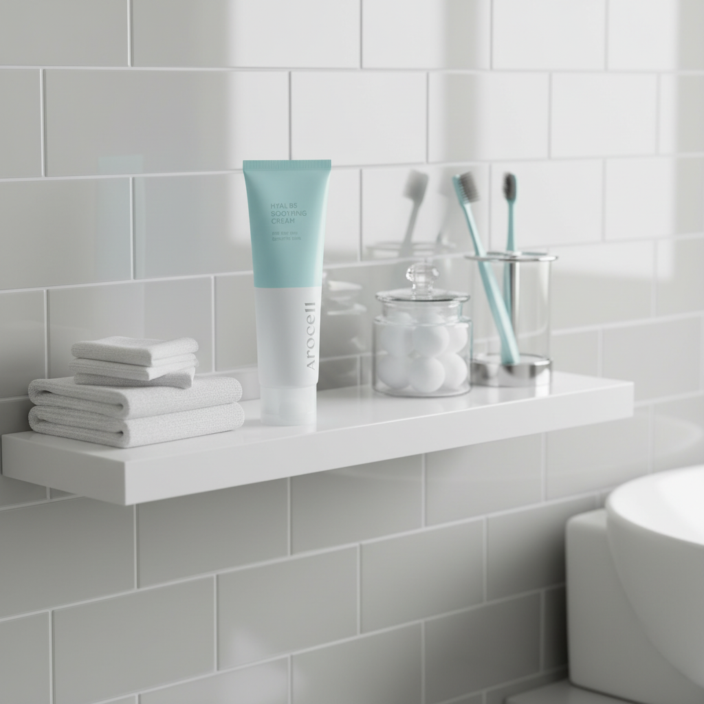 AROCELL - HYAL B5 SOOTHING CREAM - Uklidňující hydratační krém s panthenolem a 8 typy kyseliny hyaluronové 80 g