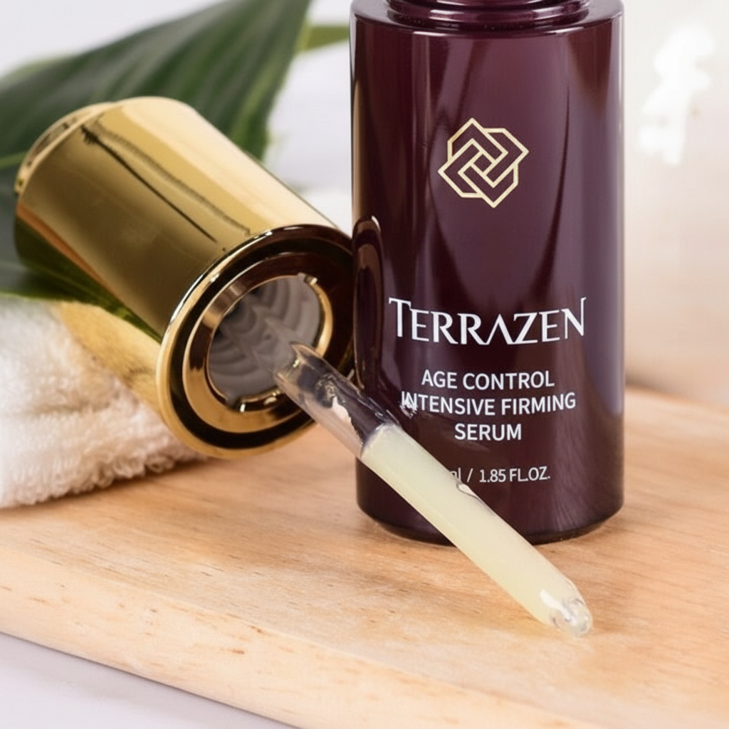 TERRAZEN - AGE CONTROL INTESIVE FIRMING SERUM - Zpevňující protivráskové pleťové sérum s kolagenem, peptidy a niacinamidem 55 ml