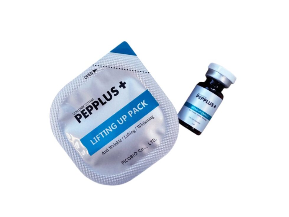 PEPPLUS+ - LIFTING UP PACK MASK - Liftingová maska s peptidy, aminokyselinami a fermenty 1ks