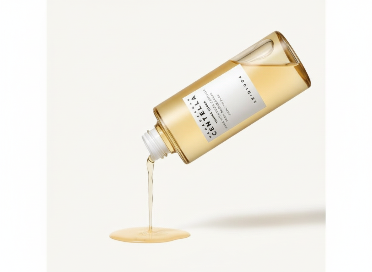 SKIN1004 - MADAGASCAR CENTELLA TONING TONER - Jemně exfoliační toner s Centellou pro zklidnění a sjednocení pleti 210 ml