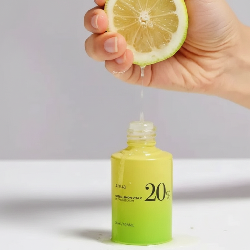 Anua - Green Lemon Vita C Blemish Serum - Rozjasňující pleťové sérum s vitamínem C a zeleným citronem 20 ml