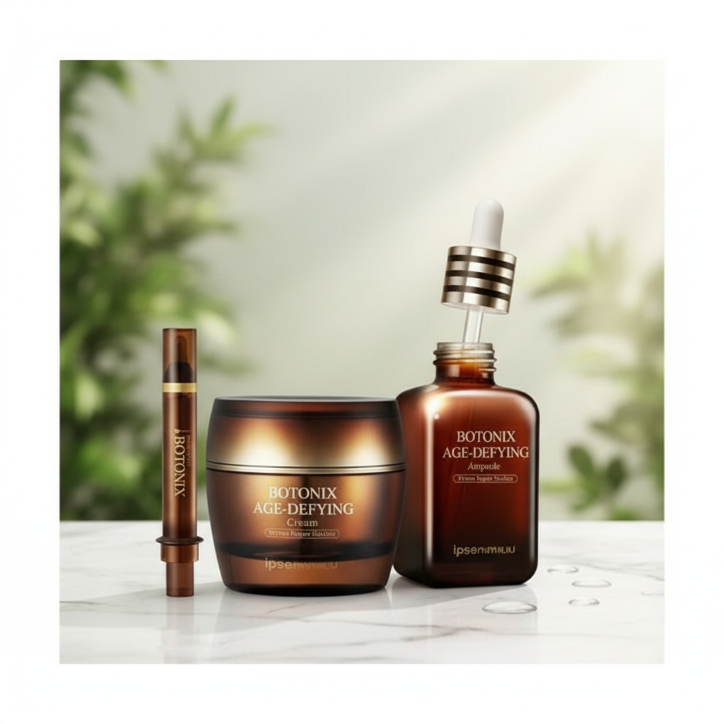 IPSE PREMIUM - BOTONIX AGE SADA - Luxusní protivrásková sada s peptidem SNAP-8 pro viditelné vyhlazení, zpevnění a obnovu pleti 3 ks