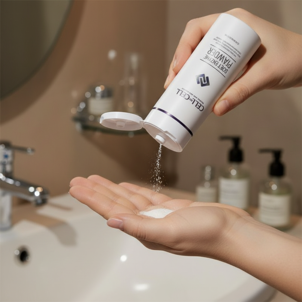 CELL BY CELL - SOFT ENZYME POWDER - Enzymatický peelingový prášek pro jemnou exfoliaci 60 g