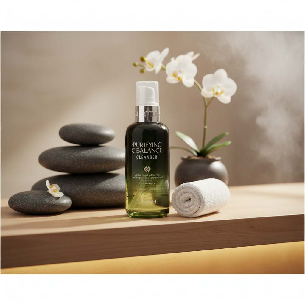 CELL BY CELL - PURIFYING C BALANCE CLEANSER - Jemný čistící gel zejména pro mastnou a aknózní pleť 160 ml