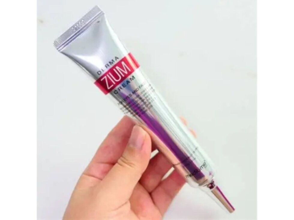 MEDITIME - DERMAZIUM CREAM - Silný protivráskový krém pro obličej i oční okolí s botulinovým peptidem 40 ml