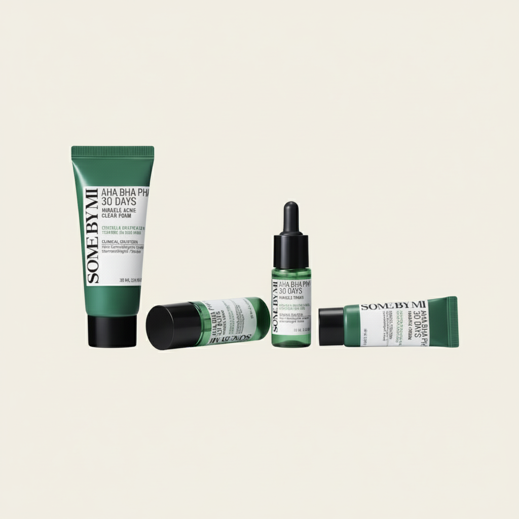 SOME BY MI – AHA-BHA-PHA Miracle AC SOS Kit – Kompletní anti-akné rutina ve 4 krocích