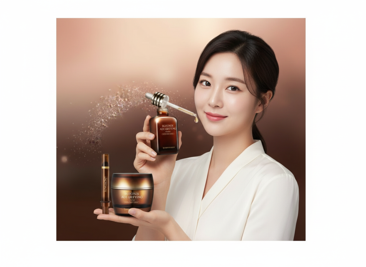 IPSE PREMIUM - BOTONIX AGE SADA - Luxusní protivrásková sada s peptidem SNAP-8 pro viditelné vyhlazení, zpevnění a obnovu pleti 3 ks