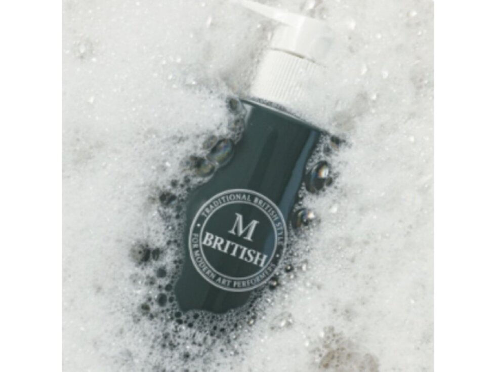 BRITISH M - KOMBUCHA SHAMPOO - Korejský vlasový šampon bez silikonů proti vypadávání vlasů 750 ml