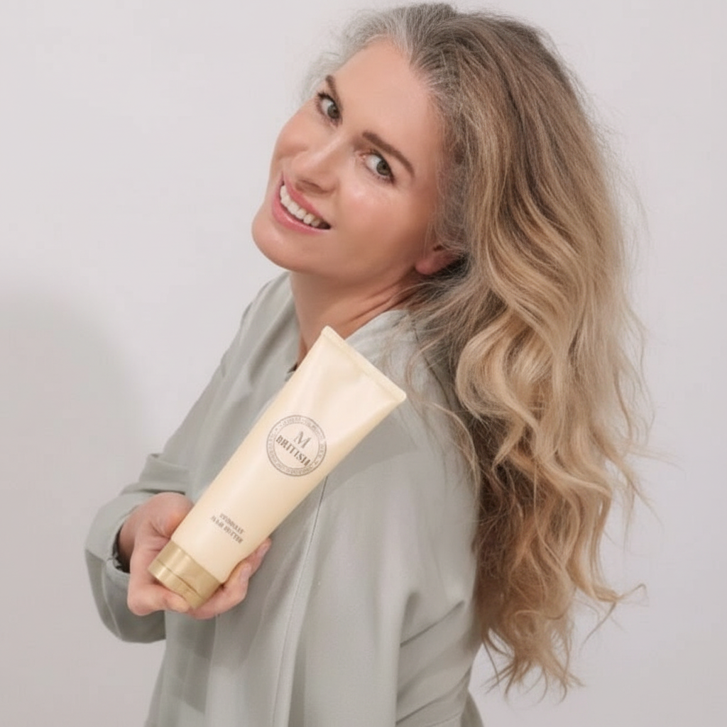 BRITISH M - HYDRATE HAIR BUTTER - Korejská vlasová maska 250 g