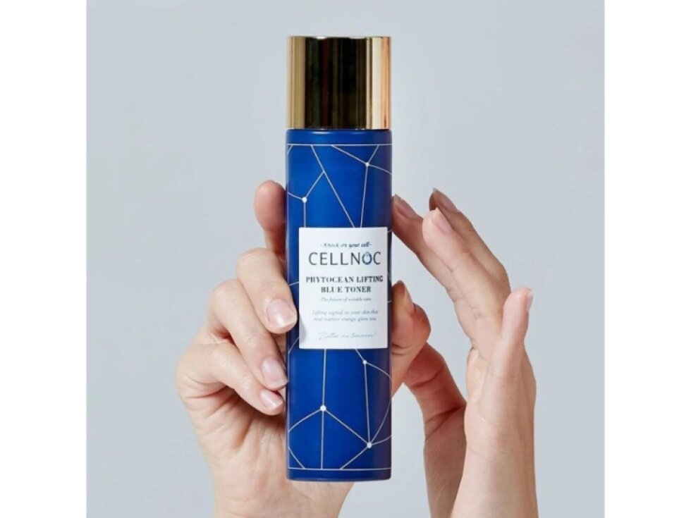 CELLNOC - PHYTOCEAN LIFTING BLUE TONER - Luxusní liftingový toner s mořskými extrakty, Blue Spirulinou 140 ml