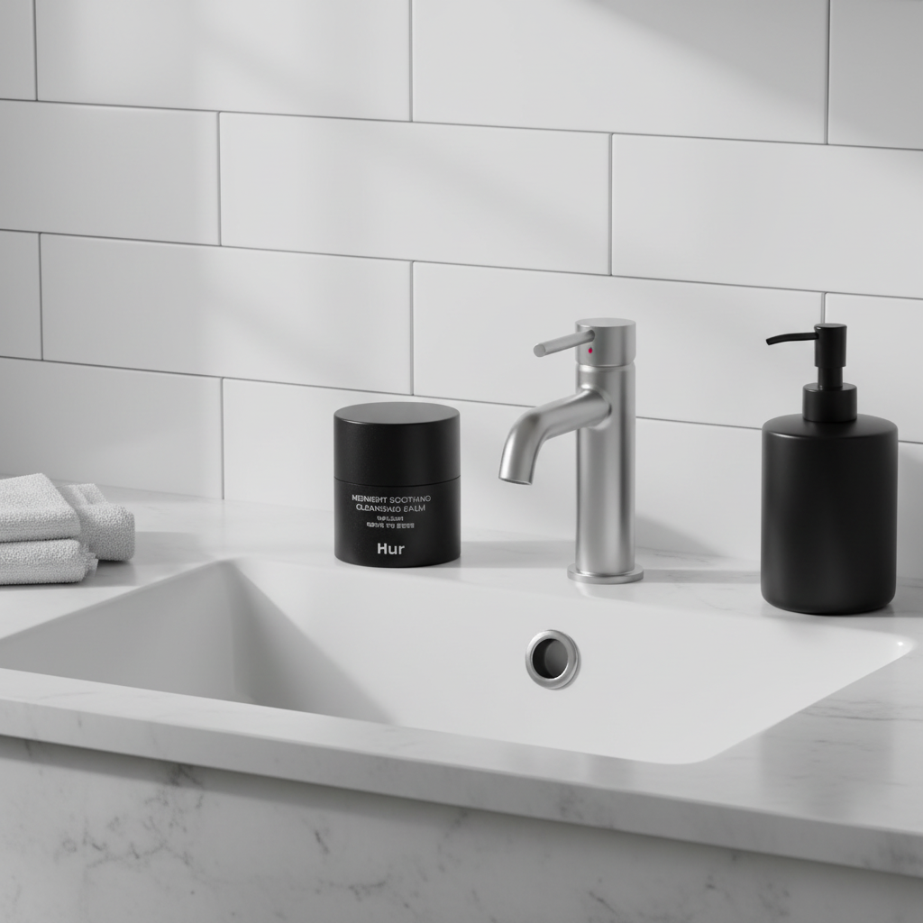 HOUSE OF HUR - MIDNIGHT SOOTHING CLEANSING BALM - Zklidňující čisticí balzám pro citlivou pleť s černou rýží a chia semínky 50 ml