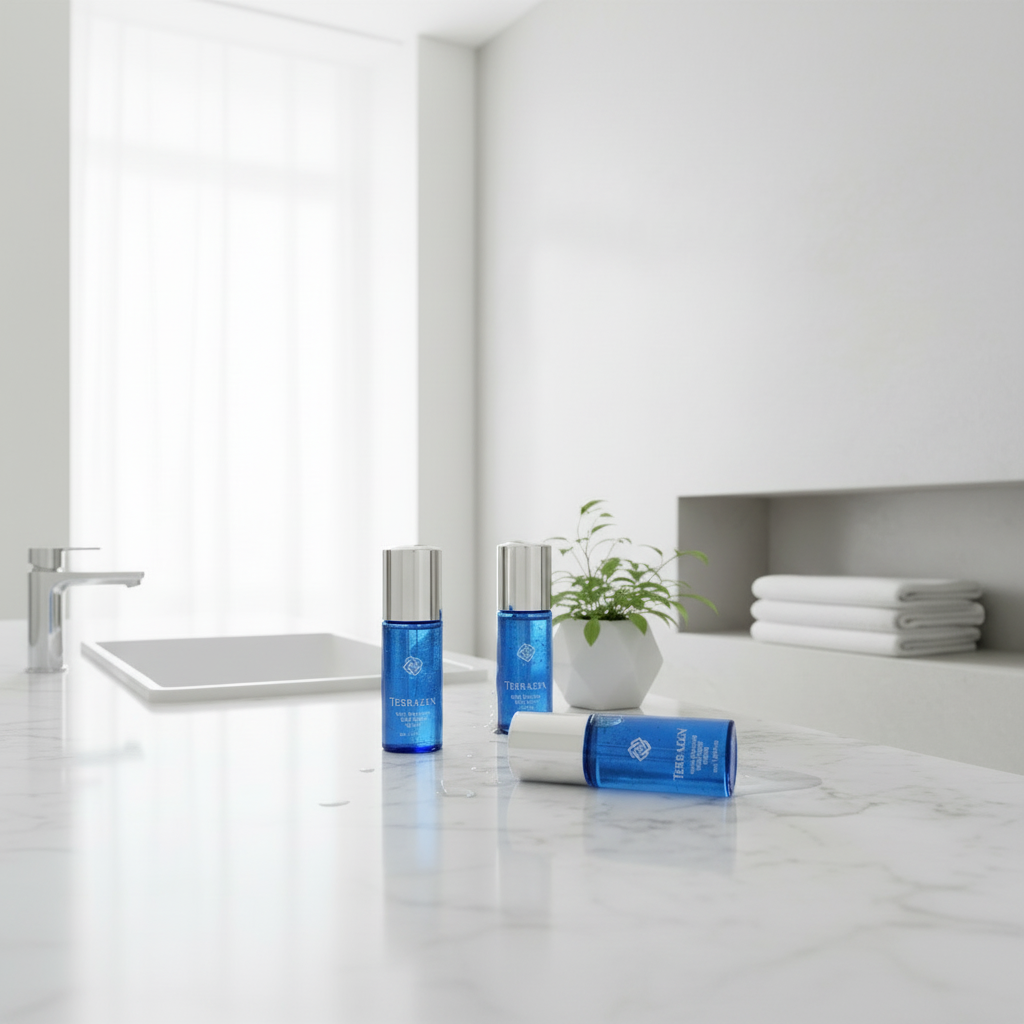 TERRAZEN - AQUA RECHARGE DEEP MOIST SERUM - Hloubkově hydratační pleťové sérum s kyselinou hyaluronovou a ceramidy 55 ml