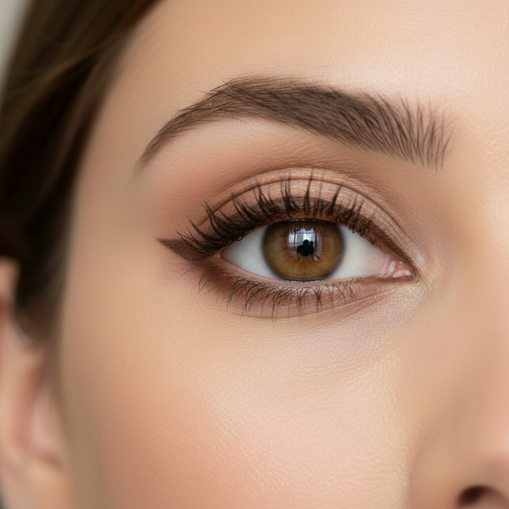 B.O.M Wonderproof Pen Eye Liner - Voděodolná oční linka v peru pro precizní a dlouhotrvající líčení HNĚDÁ