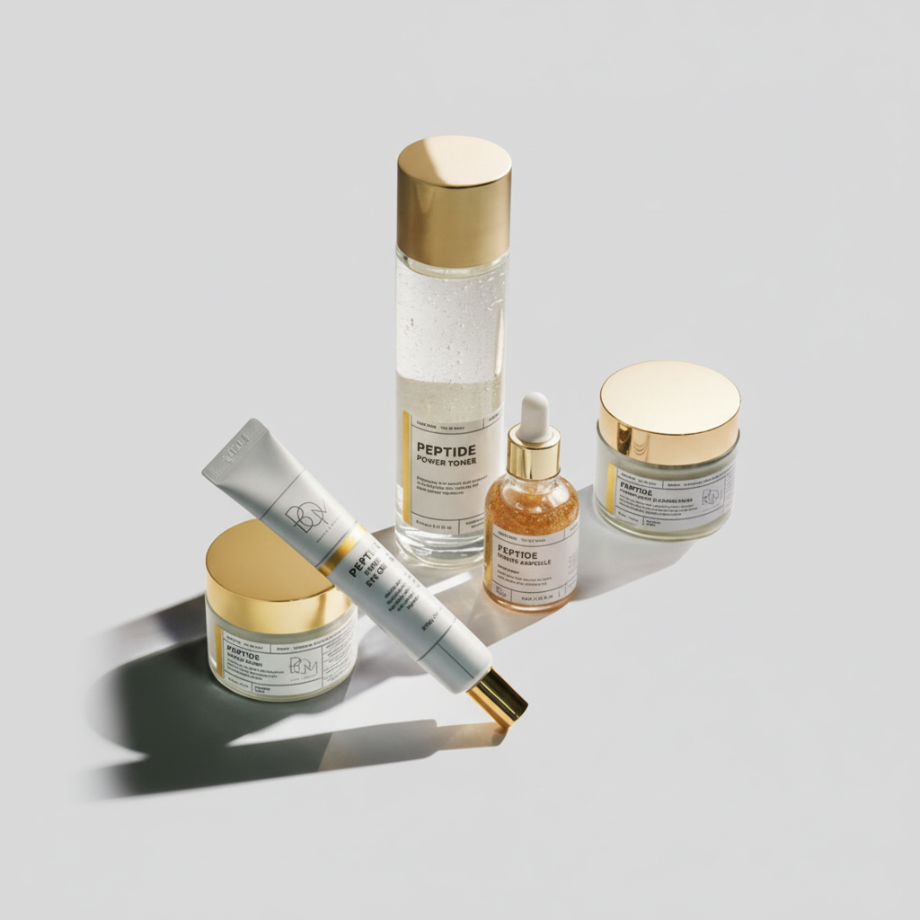 B.O.M. - PEPTIDE POWER NIGHT SLEEPING MASK - Noční maska s peptidy a 24k zlatem 75 ml