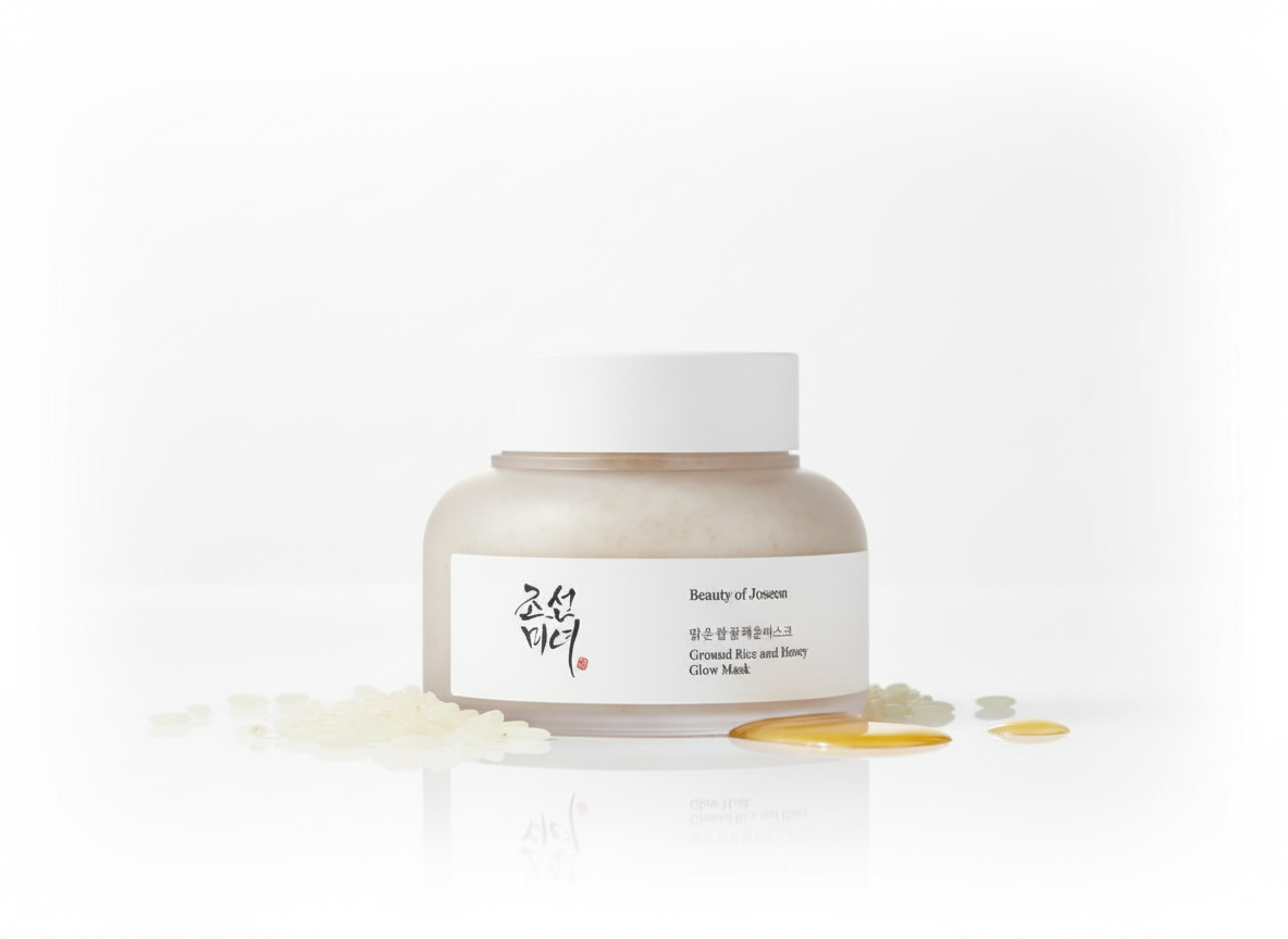 Beauty Of Joseon - Ground Rice And Honey Glow Mask - Vyživující a jemně exfoliační pleťová maska s rýží a medem pro hladkou a zářivou pleť 150 ml