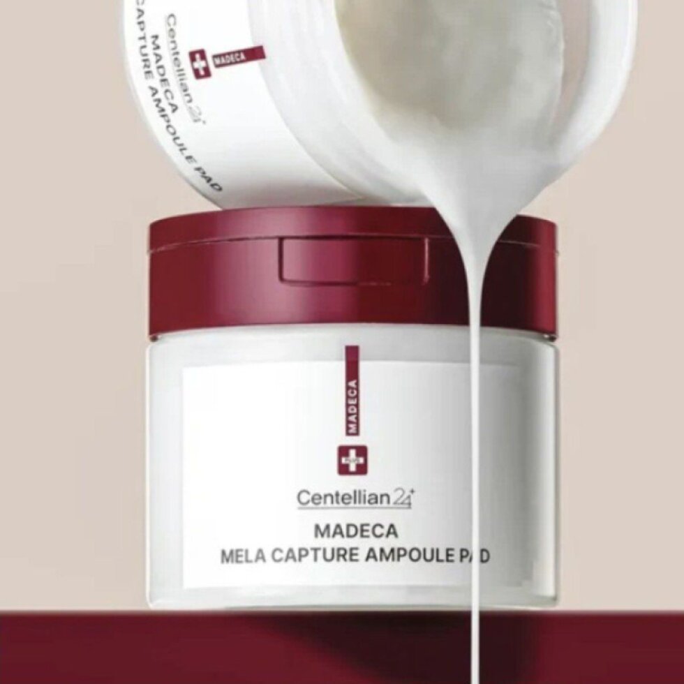 Centellian24 - Madeca Mela Capture Ampoule Pad - Ampulové polštářky s niacinamidem, glutathionem a vitamínem C proti pigmentovým skvrnám 165 ml 60 ks