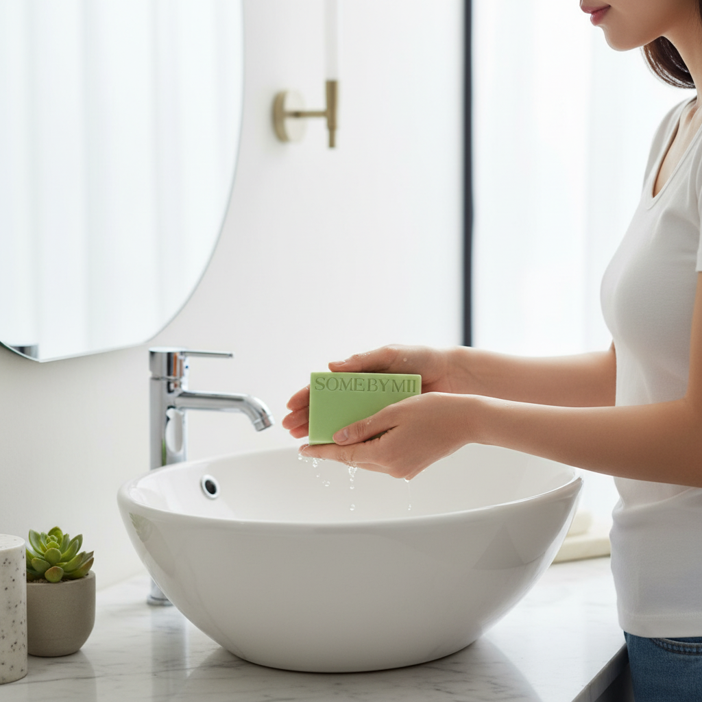 SOME BY MI – AHA-BHA-PHA Miracle Acne Cleansing Bar – Čisticí mýdlo proti akné s kyselinami 106 g