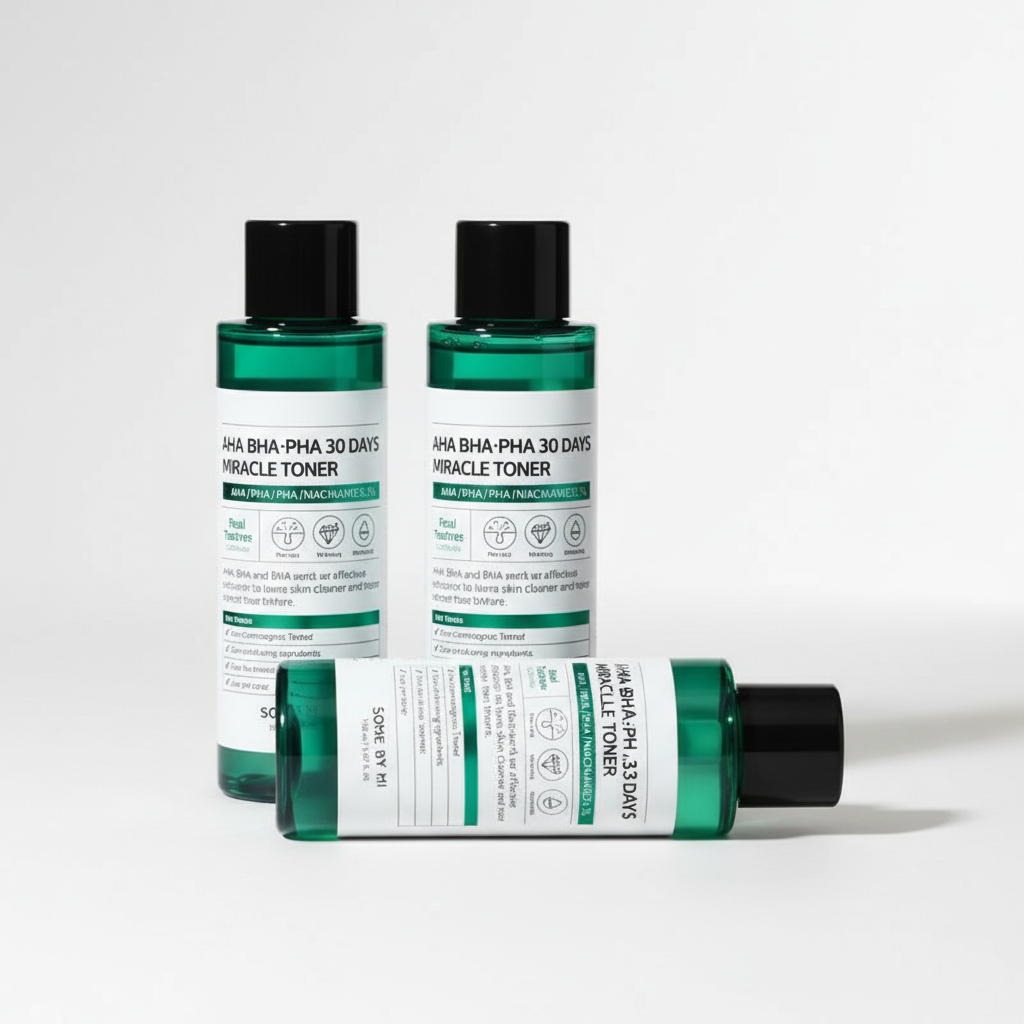 SOME BY MI – AHA-BHA-PHA 30 Days Miracle Toner – Exfoliační toner proti akné s kyselinami 150 ml