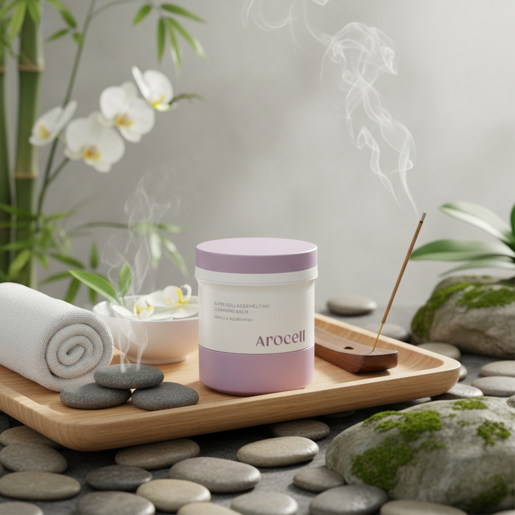 Arocell - Super Collagen Melting Cleansing Balm - Kolagenový odličovací balzám pro šetrné, ale důkladné čištění pleti 100 g