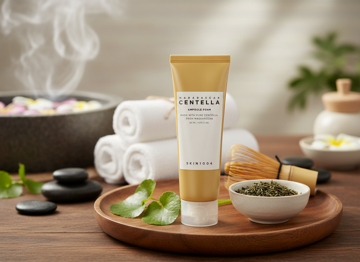 SKIN1004 - MADAGASCAR CENTELLA AMPOULE FOAM - Jemná čisticí pěna s vysokým obsahem Centella Asiatica 125 ml