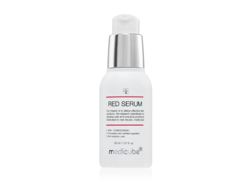 MEDICUBE - RED SERUM 2.0 - Zklidňující sérum pro problematickou a aknózní pleť 30 ml