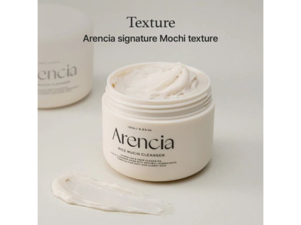 ARENCIA - RICE MUCIN FACE CLEANSER - Jemný rýžový čisticí gel s mucinem 120 g
