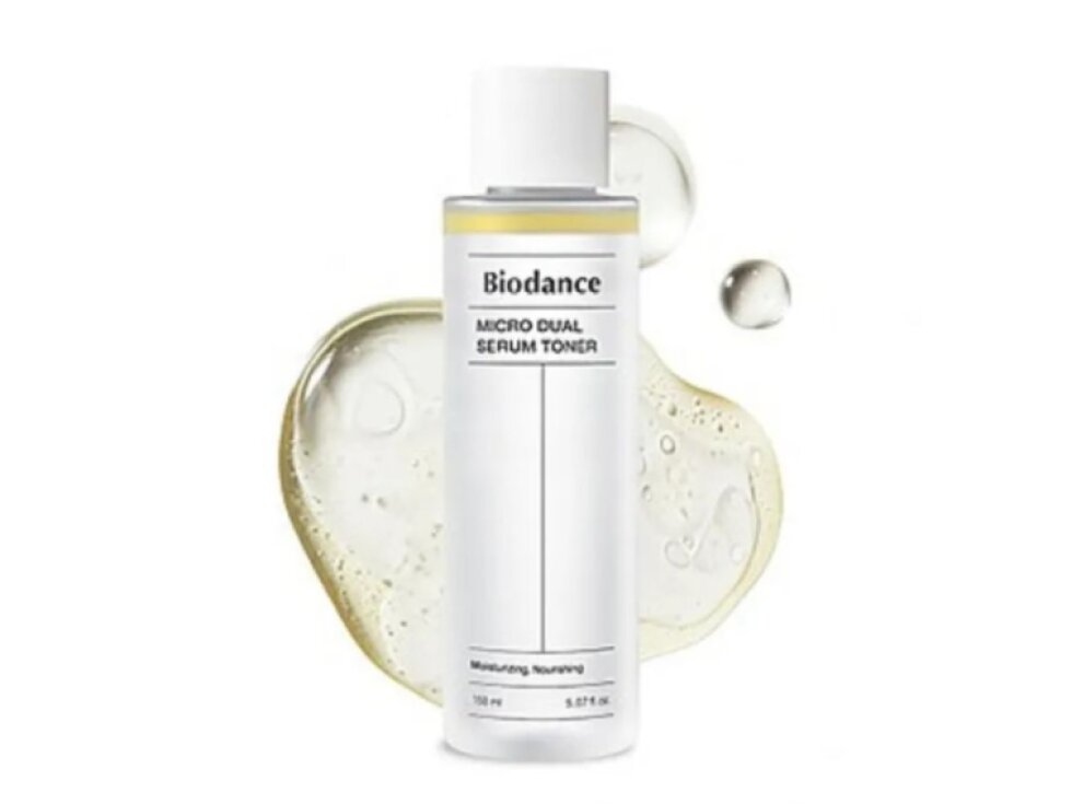 BIODANCE - MICRO DUAL SERUM TONER - Dvousložkový hydratační toner se sérem 150 ml