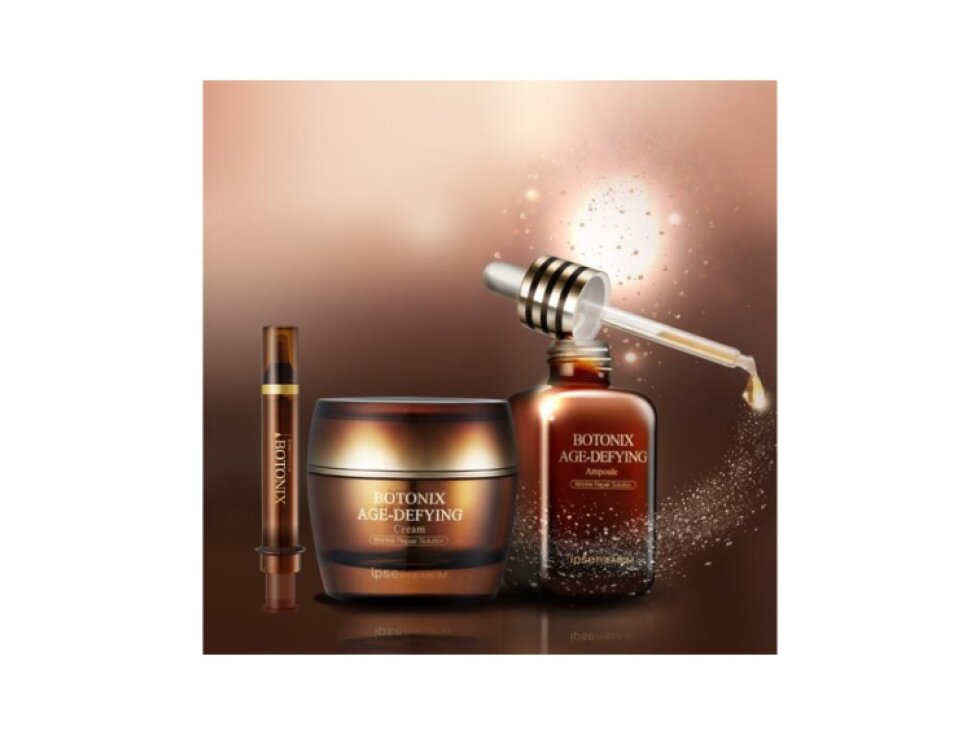 IPSE PREMIUM - BOTONIX AGE SADA - Luxusní protivrásková sada s peptidem SNAP-8 pro viditelné vyhlazení, zpevnění a obnovu pleti 3 ks