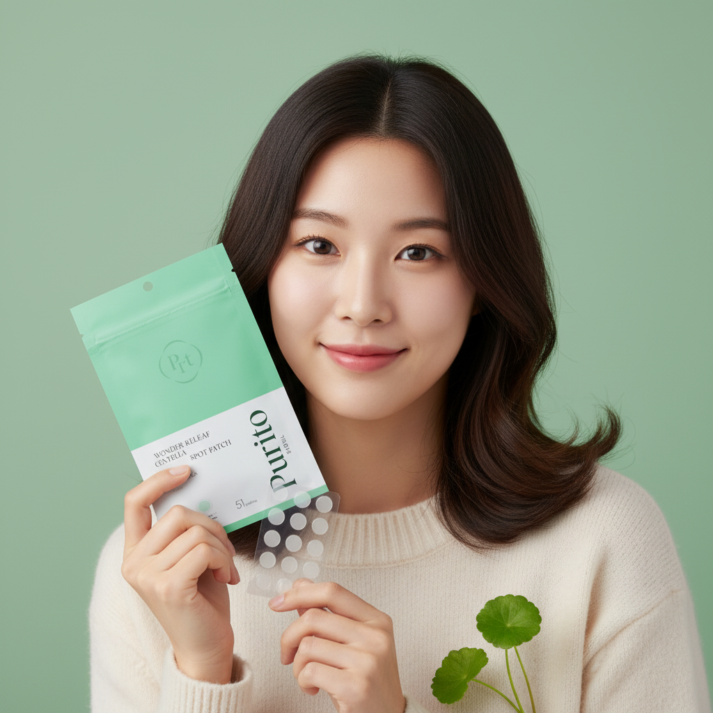 PURITO SEOUL - WONDER RELEAF CENTELLA SPOT PATCH - Léčivé náplasti na akné 51 ks