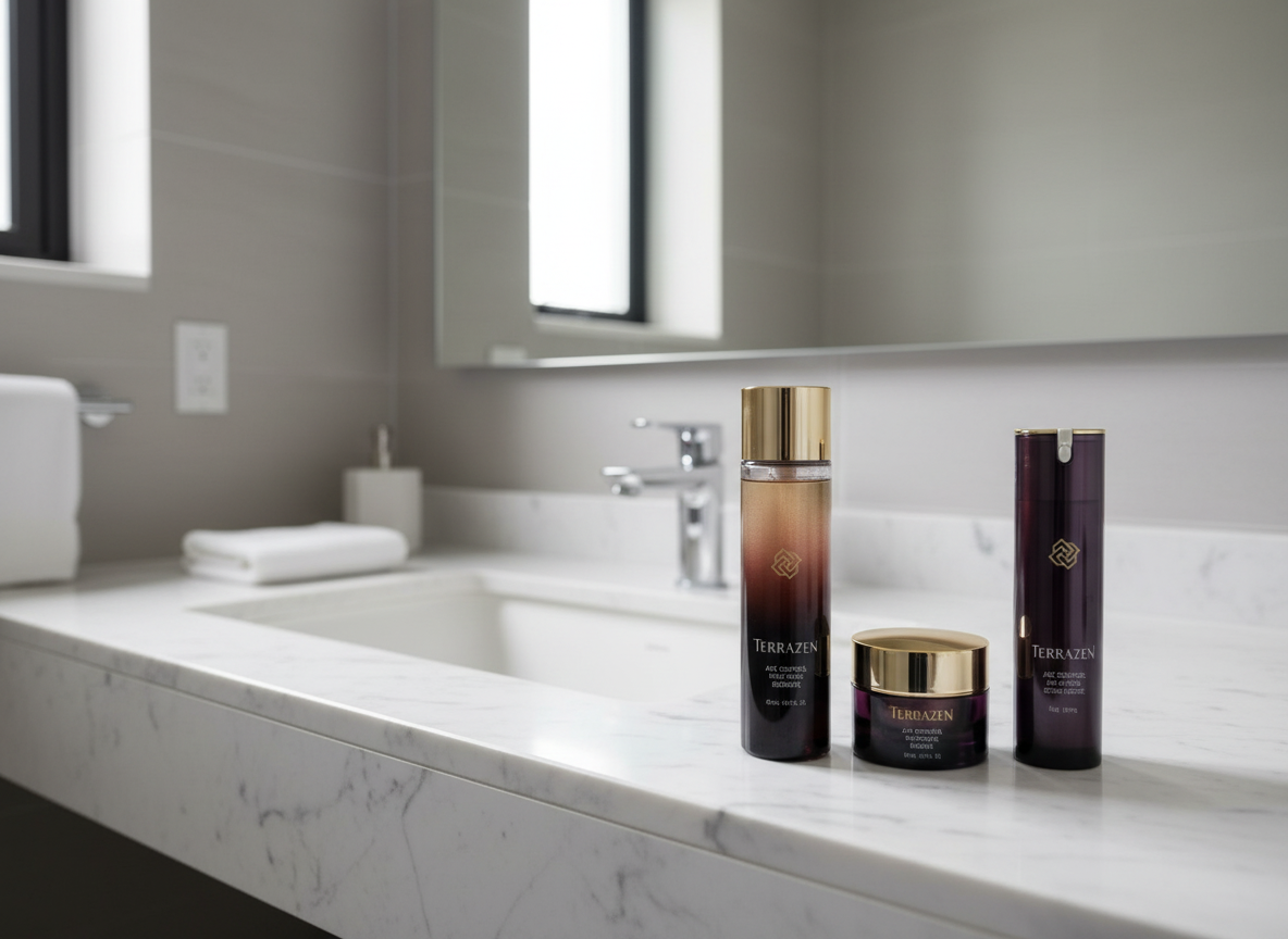 TERRAZEN - AGE CONTROL SPECIAL SET - Dárkové balení luxusní péče pro zralou a unavenou pleť 3 produkty