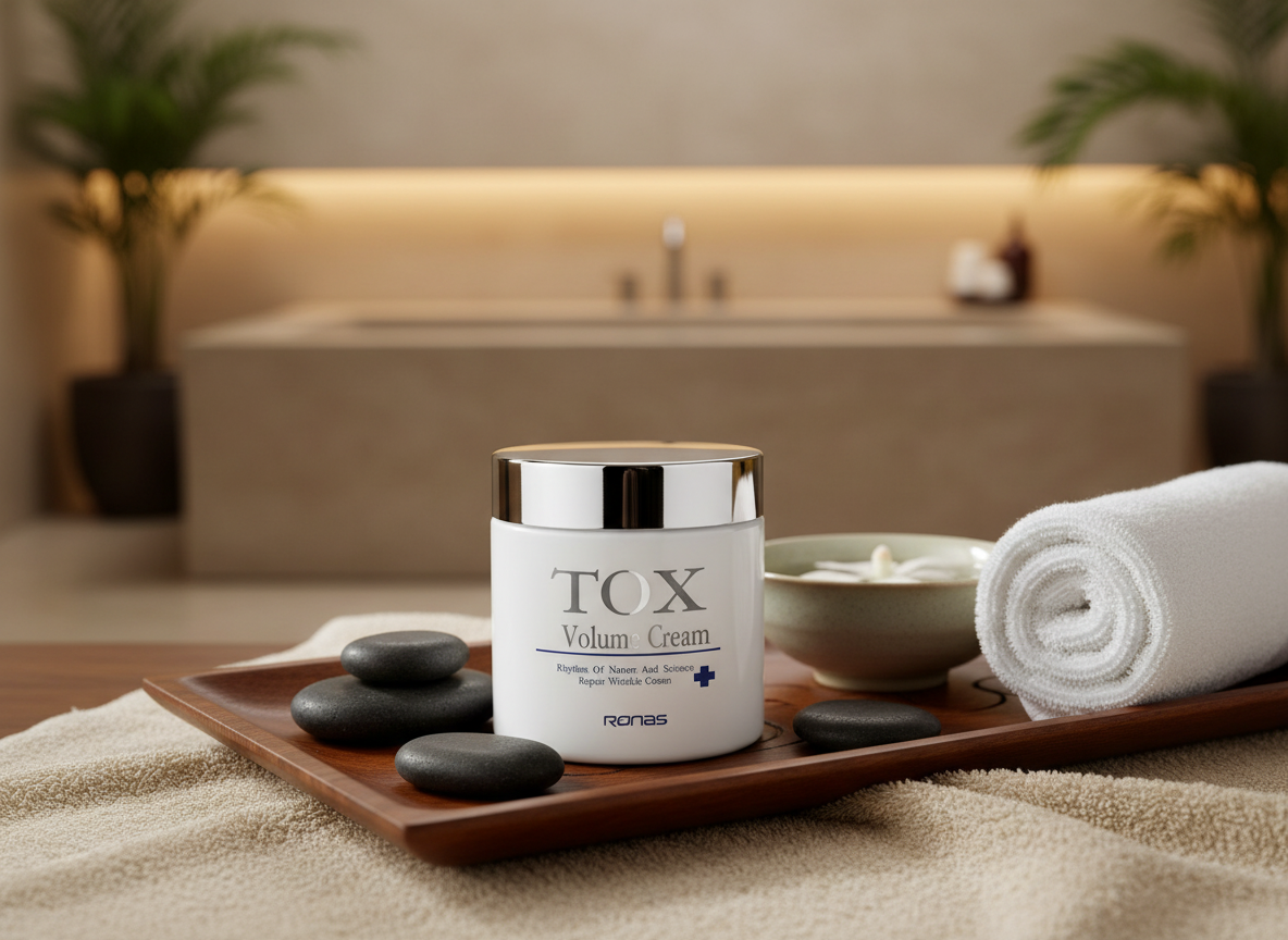 RONAS - TOX VOLUME CREAM - Liftingový krém pro zpevnění, výživu a vyhlazení pleti 100 ml