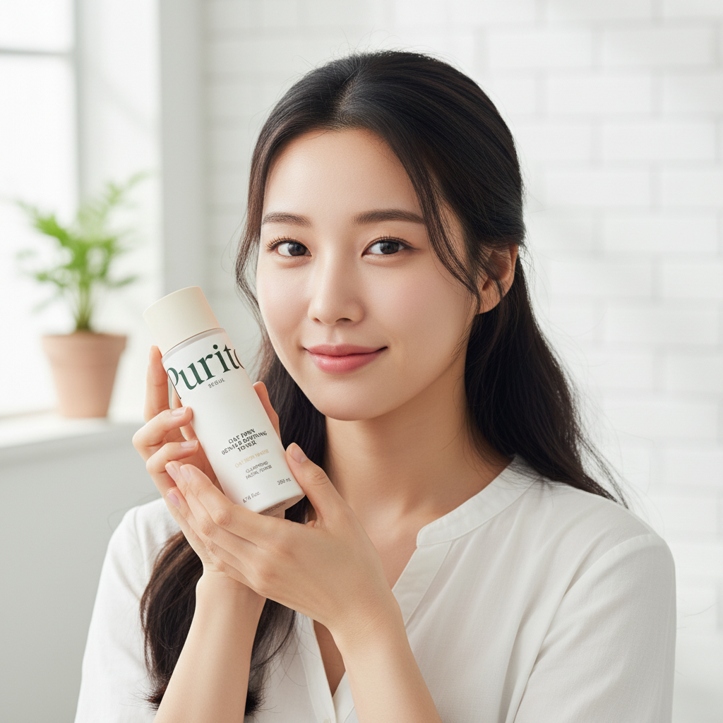 PURITO SEOUL - OAT PDRN GENTLE REFINING TONER - Jemný ovesný zklidňující toner s PDRN (200 ml) 200 ml