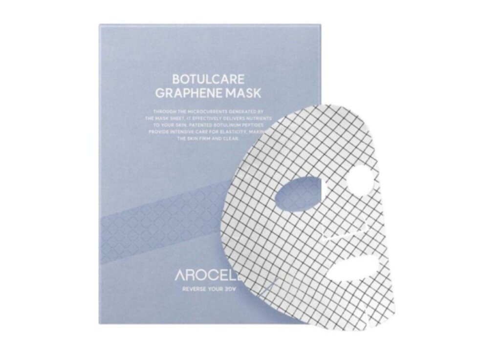 AROCELL - BOTULCARE GRAPHENE MASK - Liftingová a vyhlazující grafenová pleťová maska s botox-like efektem 25 ml