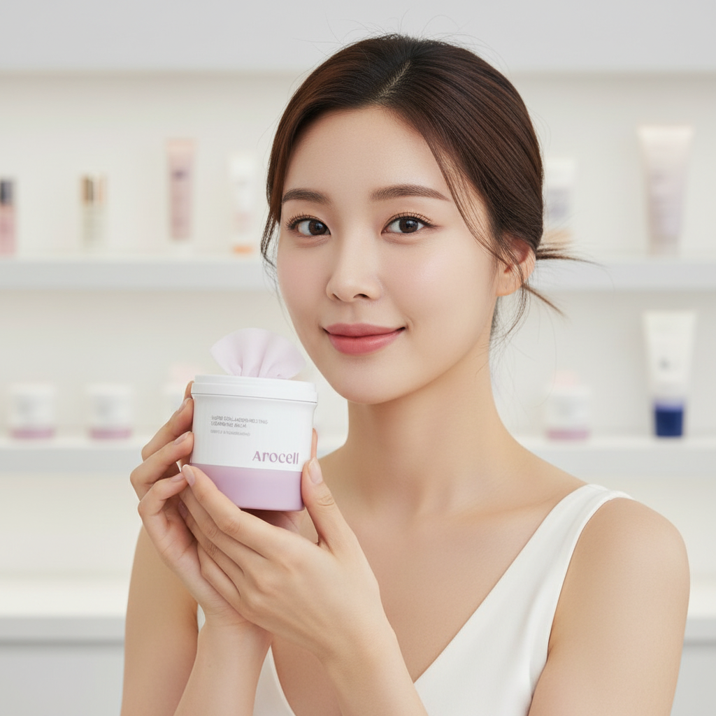 Arocell - Super Collagen Melting Cleansing Balm - Kolagenový odličovací balzám pro šetrné, ale důkladné čištění pleti 100 g