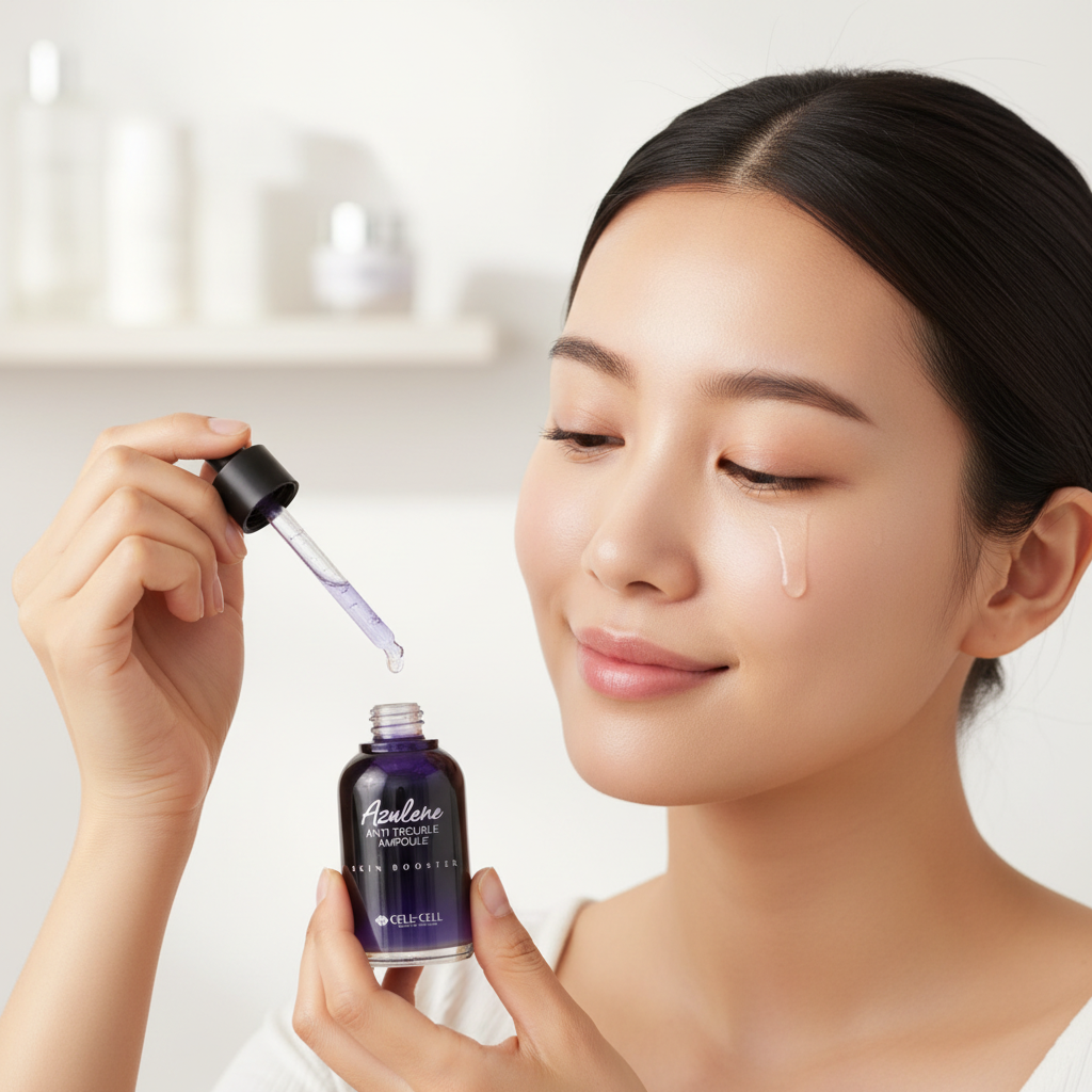 Cell By Cell - Purifying & Calming Routine Set - Salonní péče pro mastnou a aknózní pleť s extrakty tea tree, centella asiatica a kyselinou hyaluronovou 4 produkty