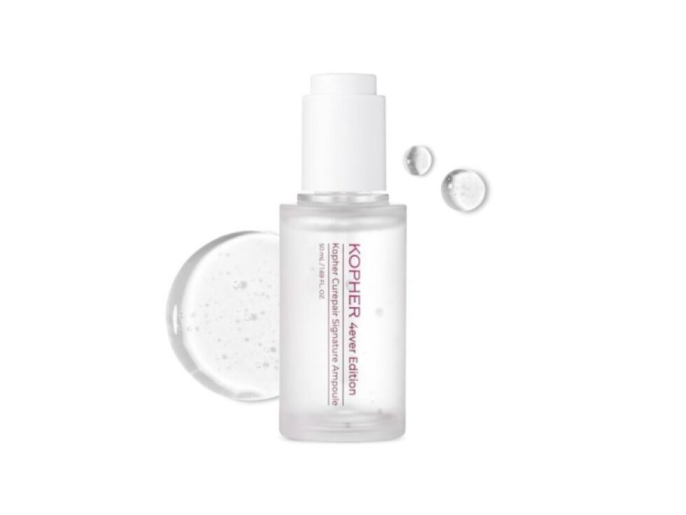 KOPHER - CUREPAIR SIGNATURE AMPOULE - Regenerační ampule pro péči o póry, elasticitu a kožní bariéru 50 ml